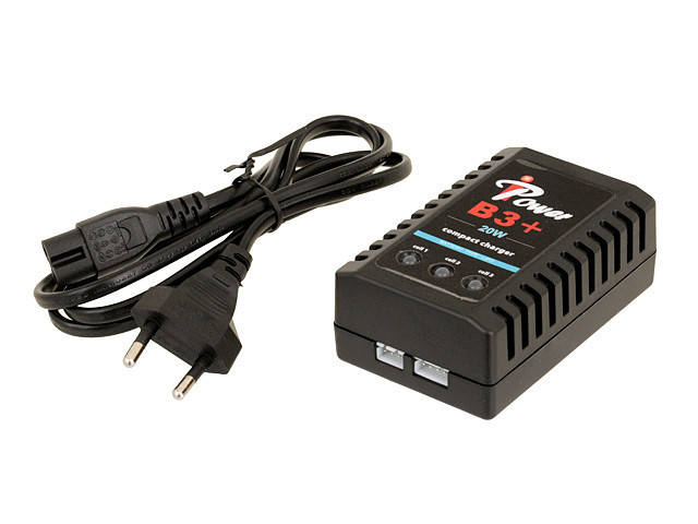 

Компактное зарядное устройство B3+ 20W для аккумуляторов Li-Po [IPower] (для страйкбола)