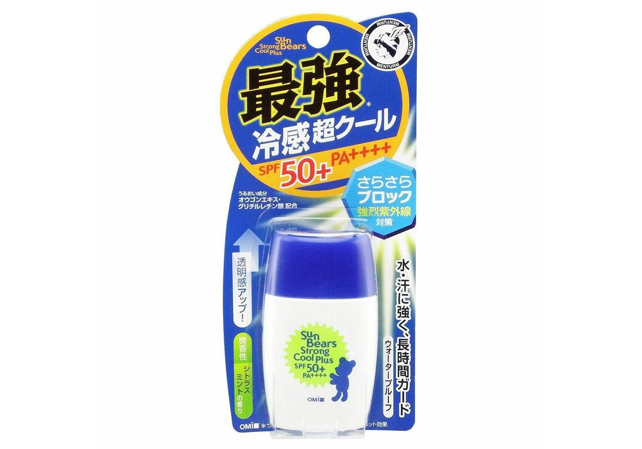 

Солнцезащитное молочко Omi Brotherhood Menturm Sun Bears Strong Cool Plus SPF 50+ PA++++