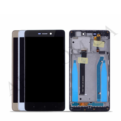 

Дисплей (LCD) Xiaomi Redmi 3/ Redmi 3S/ Redmi 3X/ Redmi 3 Pro с сенсором белый + рамка