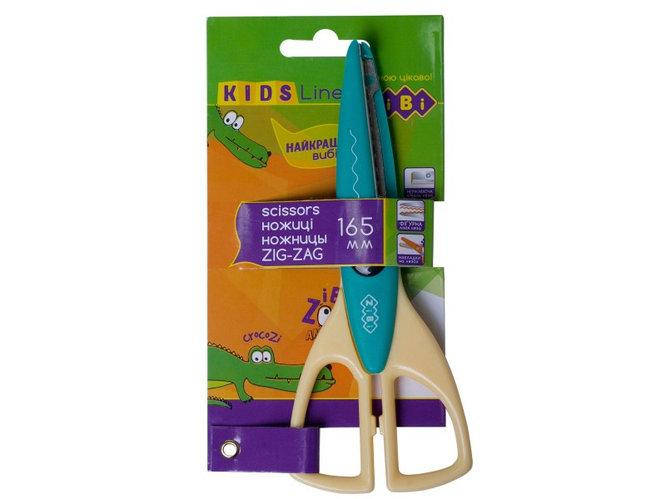 

Ножницы «Зиг-Заг» 165 мм бирюзовые KIDS Line ZB.5020-06