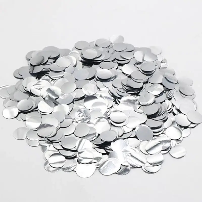 

Конфетти круги фольгированные 12 мм 25 гр