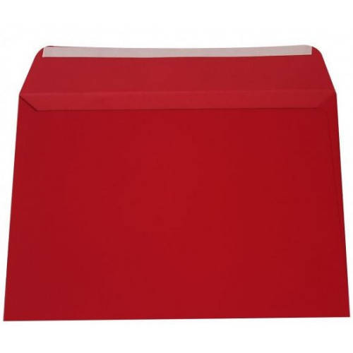 

Конверт пошт. C6 (0+0) скл 110х160мм червоний, Красный