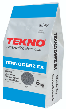 

Затирка для швов Tekno Teknoderz EX Gri 5 кг. Серая