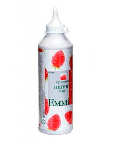 

Топпинг Emmi Земляничный, 600 грамм