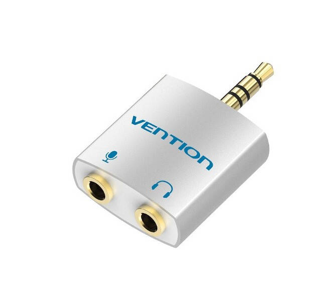 

Разветвитель Vention Audio 3.5mm Male to 2x3.5mm Female Metal Type (BDBW0)