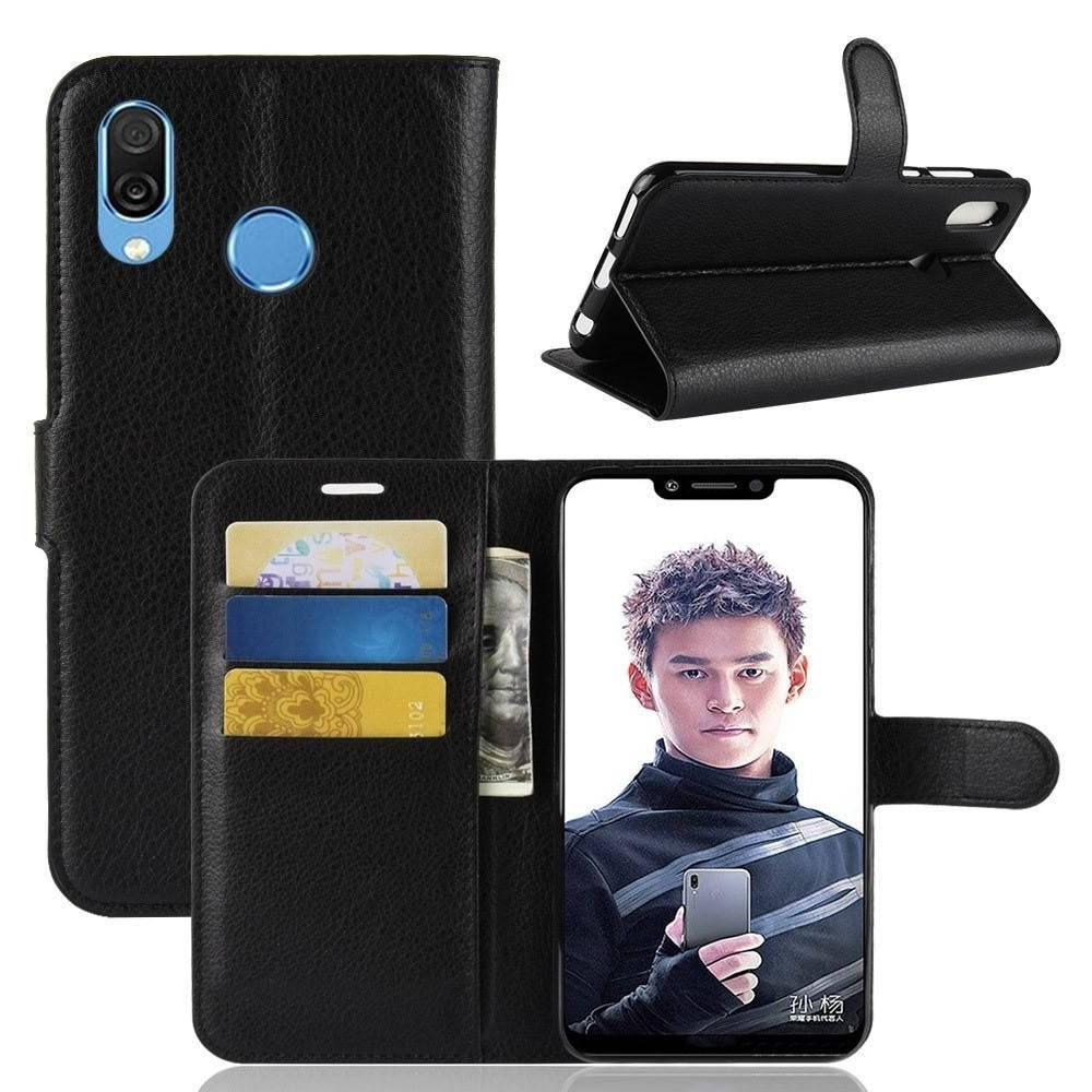 

Чехол-книжка Litchie Wallet для Honor Play Black, Черный