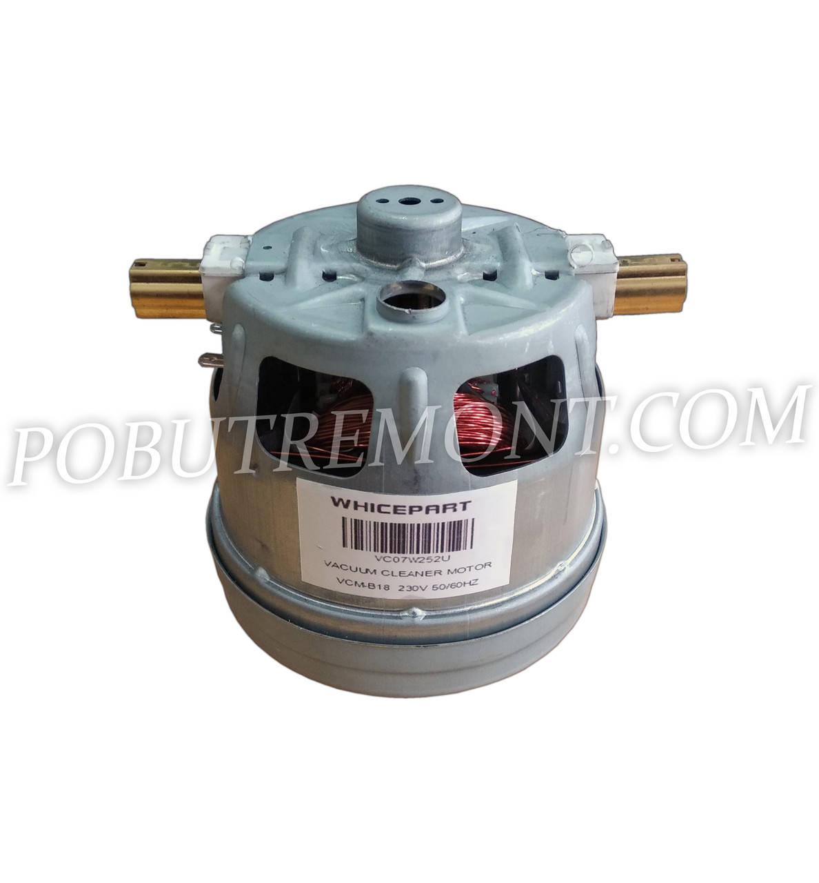 

Двигатель (мотор) для пылесоса Bosch, 1600W с бортиком D=101мм h=113мм