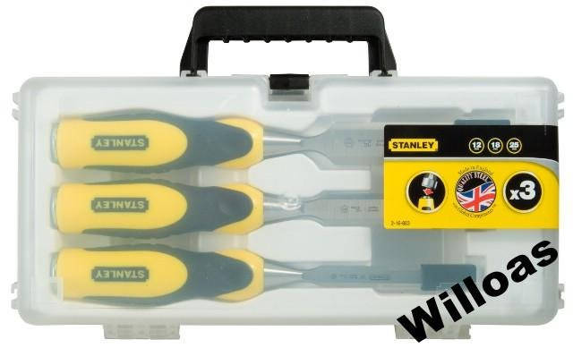 

Набор стамесок 3 ед. 10, 15, 20мм STANLEY 2-16-887