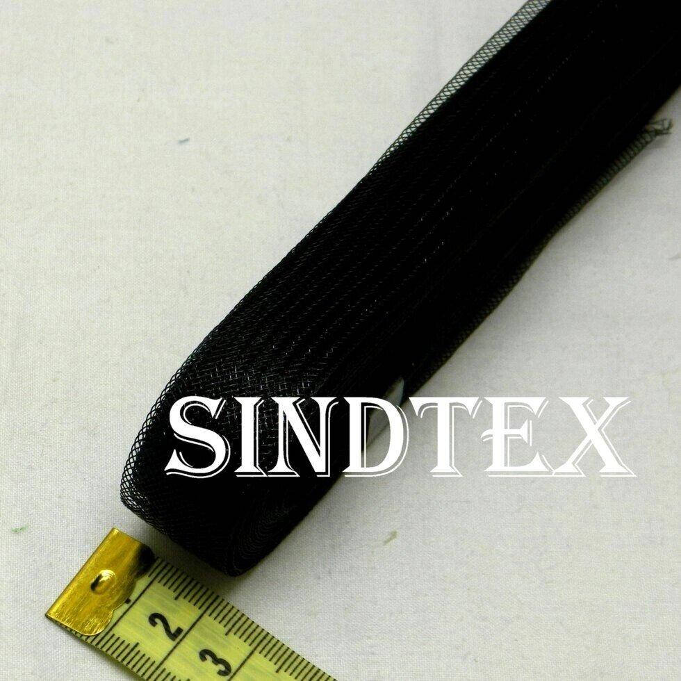 

18м. Регилин (кринолин) 20мм (01-черный) (1-2118-Е-54)