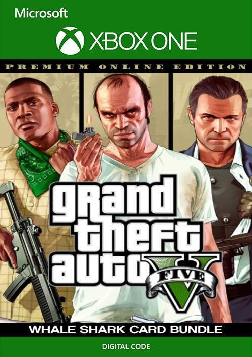 

Grand Theft Auto V: Premium Edition + Shark Белая акула (Xbox) регион Аргентина