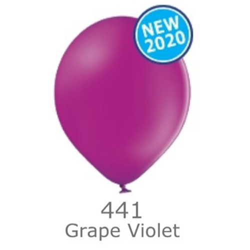 

Шар воздушный BELBAL пастель 441 Виноградный grape violet 12" (30см), Фиолетовый