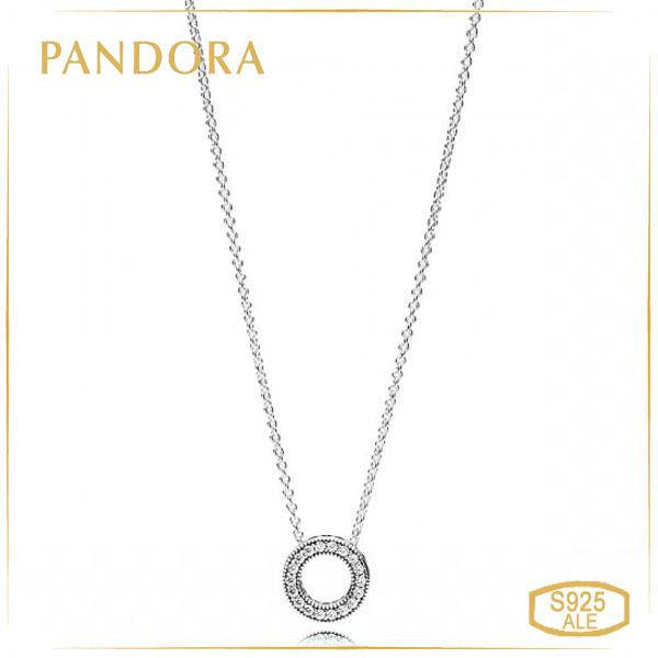 

Пандора Колье Сердца PANDORA 397436CZ