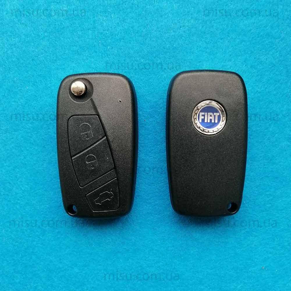 

Ключ Fiat 3 кнопки black
