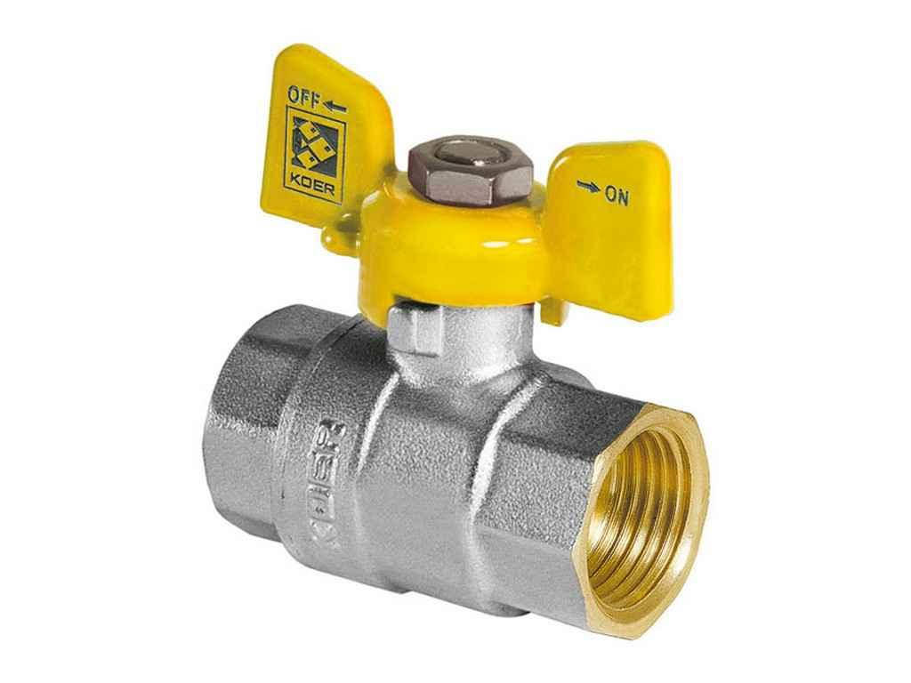 

Кран шаровий 1/2 ГГБ ГАЗ (KR.217.G) KR0032 ТМ KOER