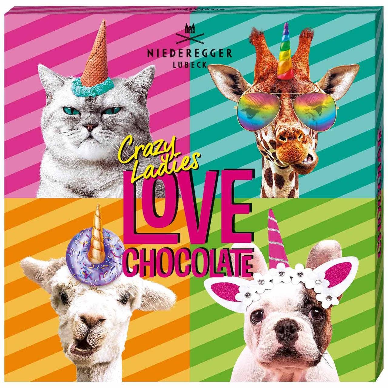 

Конфеты Niederegger Lubeck Crazy Ladies Love Chocolate 100g