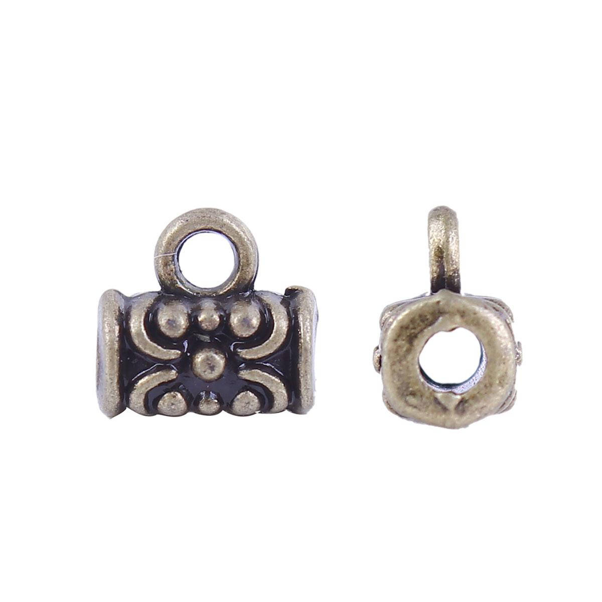 

Бейл, Держатель для кулона, " Труба ", Античная бронза, 7 mm * 7 mm