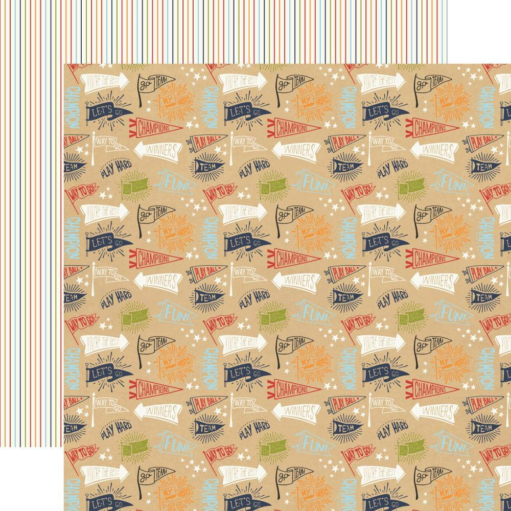 

Папір двосторонній - Team Flags - All Boy - Echo Park - 30x30