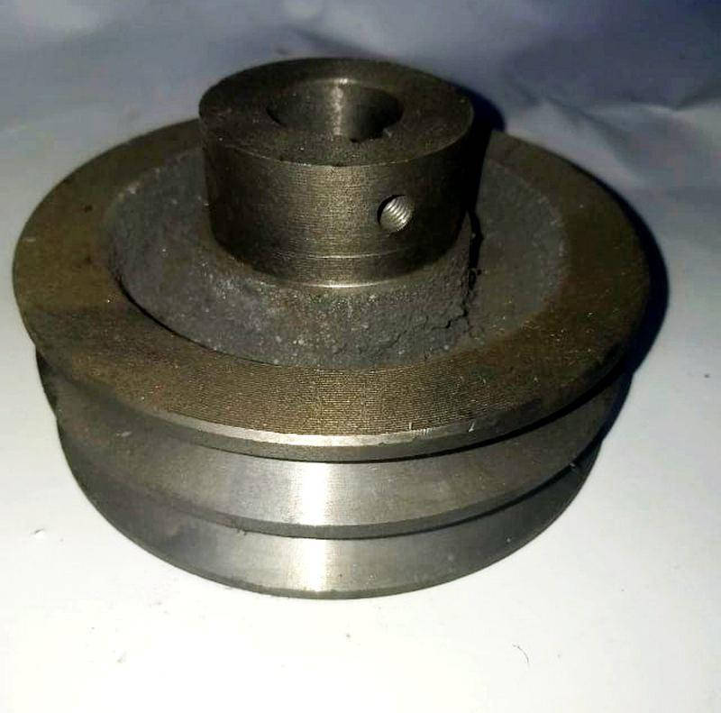 

Шкив двухручейный электродвигателя нории 140 мм