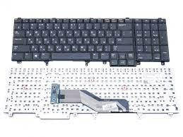 

Клавиатура для ноутбука DELL Latitude E6520, E5520, M4700, M6700 Precision M4600, M6800 без трекпада нов, Черный