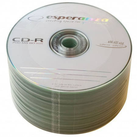 

Диски CD-R 50 шт. Esperanza, 700Mb, 52x, Bulk Box