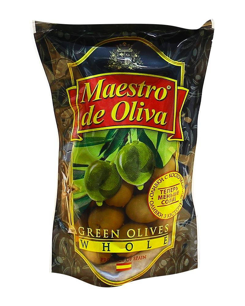 

Оливки с косточкой Maestro de Oliva, 180 г (ПЭТ)