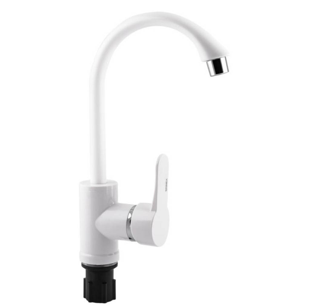 

Brinex 40W 007 Смеситель для кухни U на мойку, Белый