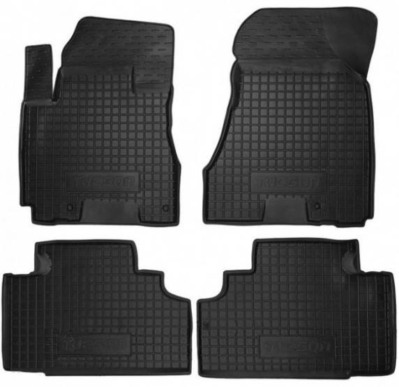 

Авто коврики в салон Hyundai Tucson (2004>) (Avto-Gumm) Автогум, Черный