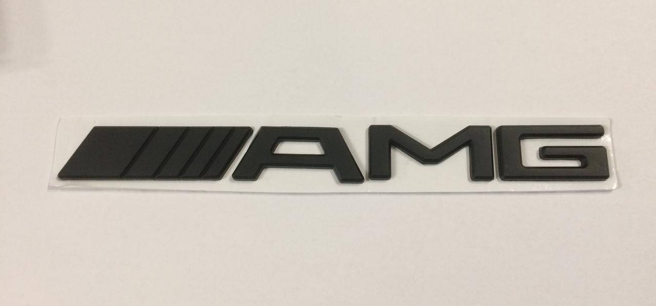 

Эмблема кузова Mercedes AMG чёрная