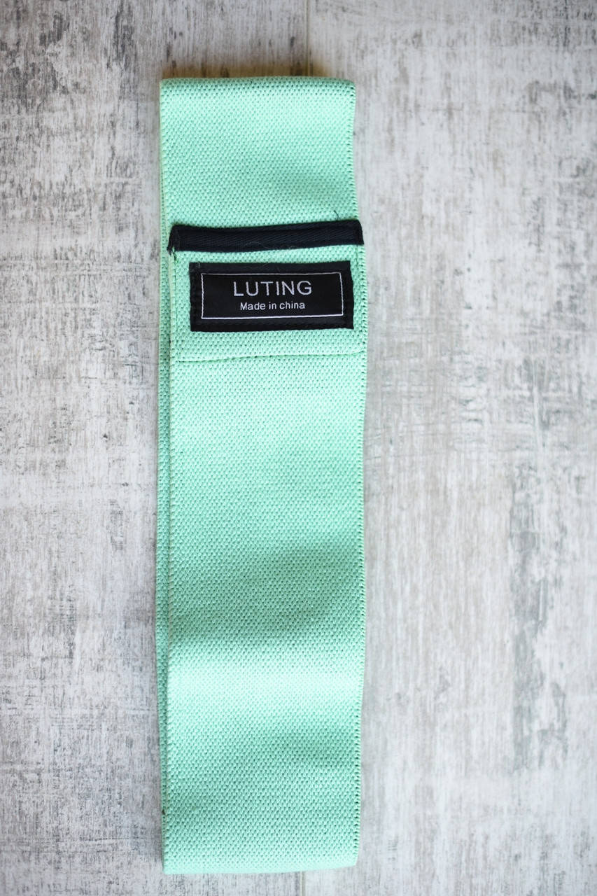 

Тканевые резинки для фитнеса поштучно размер S Салатовая 14.5 кг