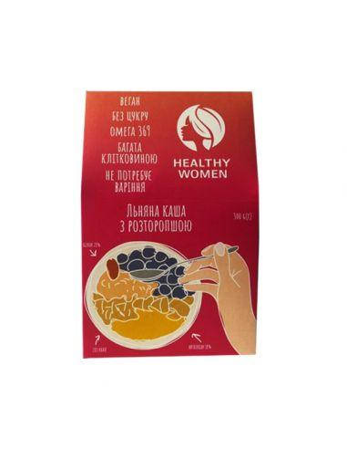 

Льняная каша без глютена с расторопшей, 300г Healthy women