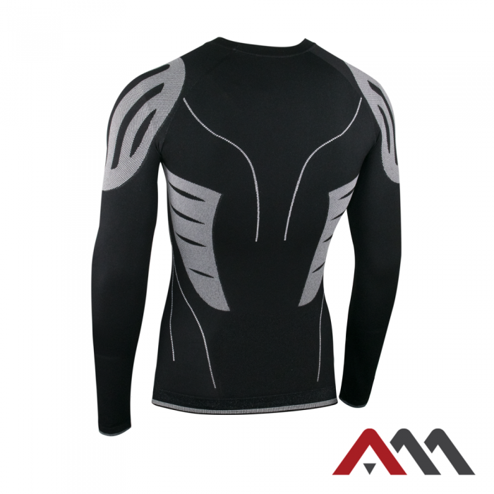 

Комплект термобелья Artmas VIKEN ACTIVE Черно-белый, XL