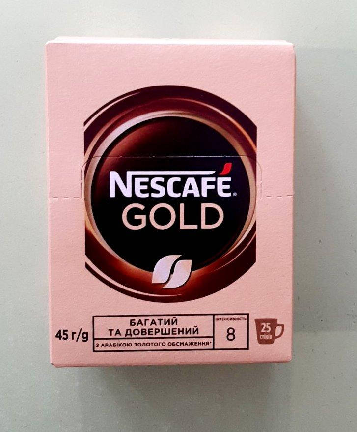 

Кофе Nescafe Gold 25 стиков