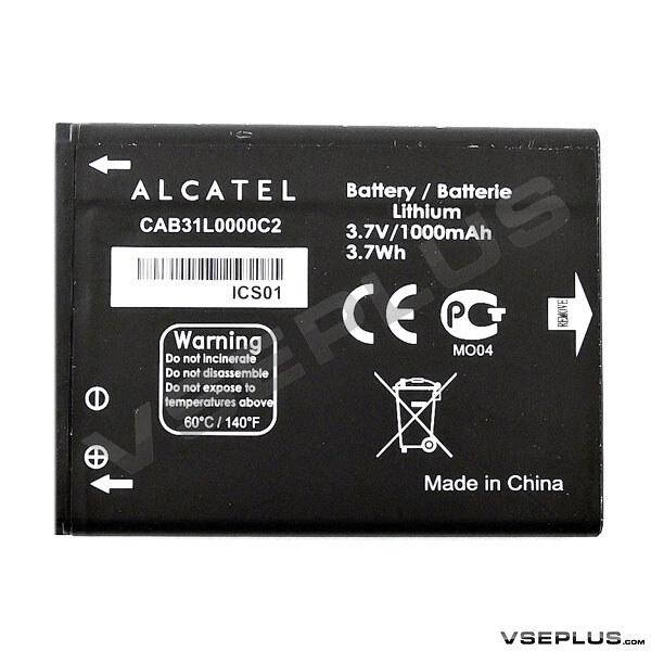 

Аккумулятор Alcatel One Touch 813, original, CAB31L0000C2