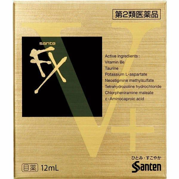 

Освежающие витаминные капли для глаз SANTEN SANTE FX V+