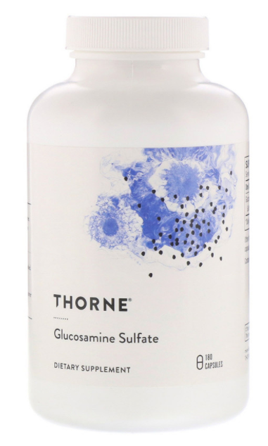 

Глюкозамин сульфат, Thorne Research, 180 кап.