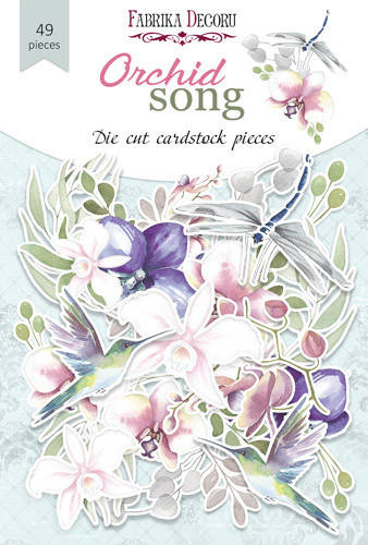 

Набор высечек коллекция Orchid song 49 шт