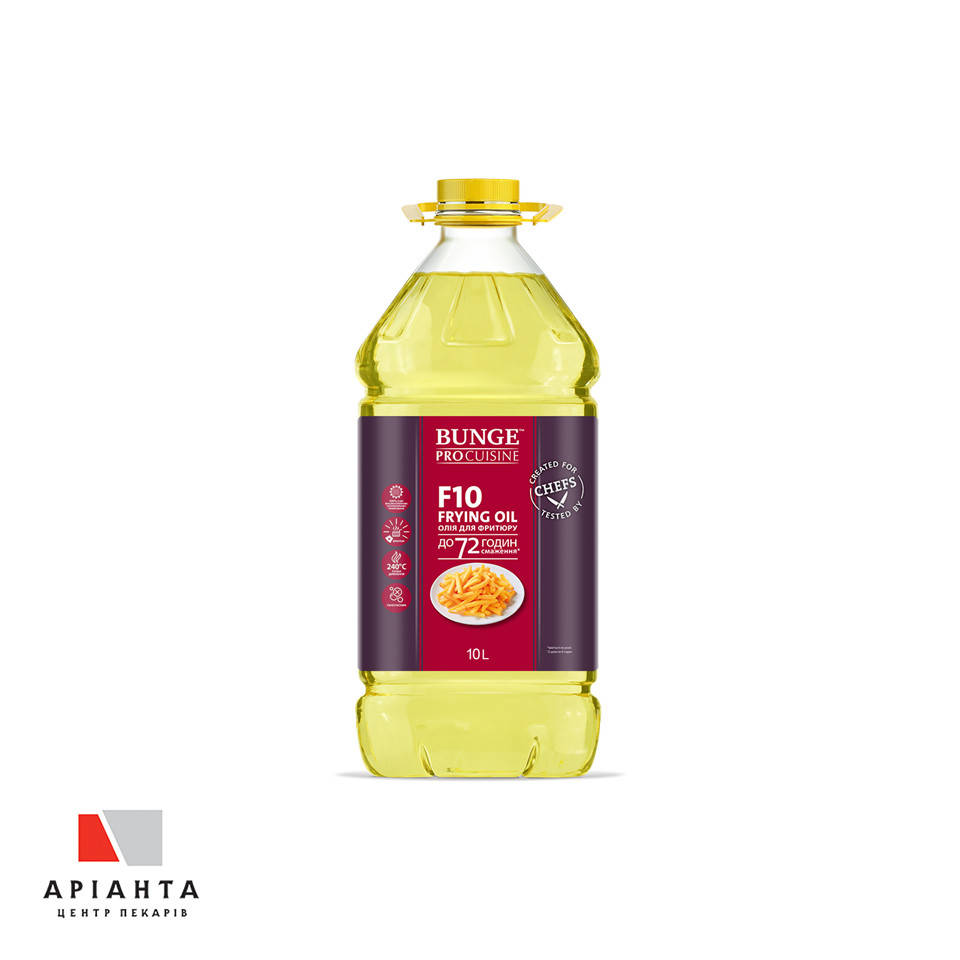 

Олія соняшникова для фритюру Bunge F10 10,0 л