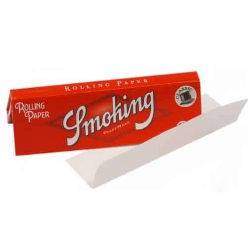 

Сигаретная бумага для самокруток Smoking Red Regular. 70 мм, 60 штук