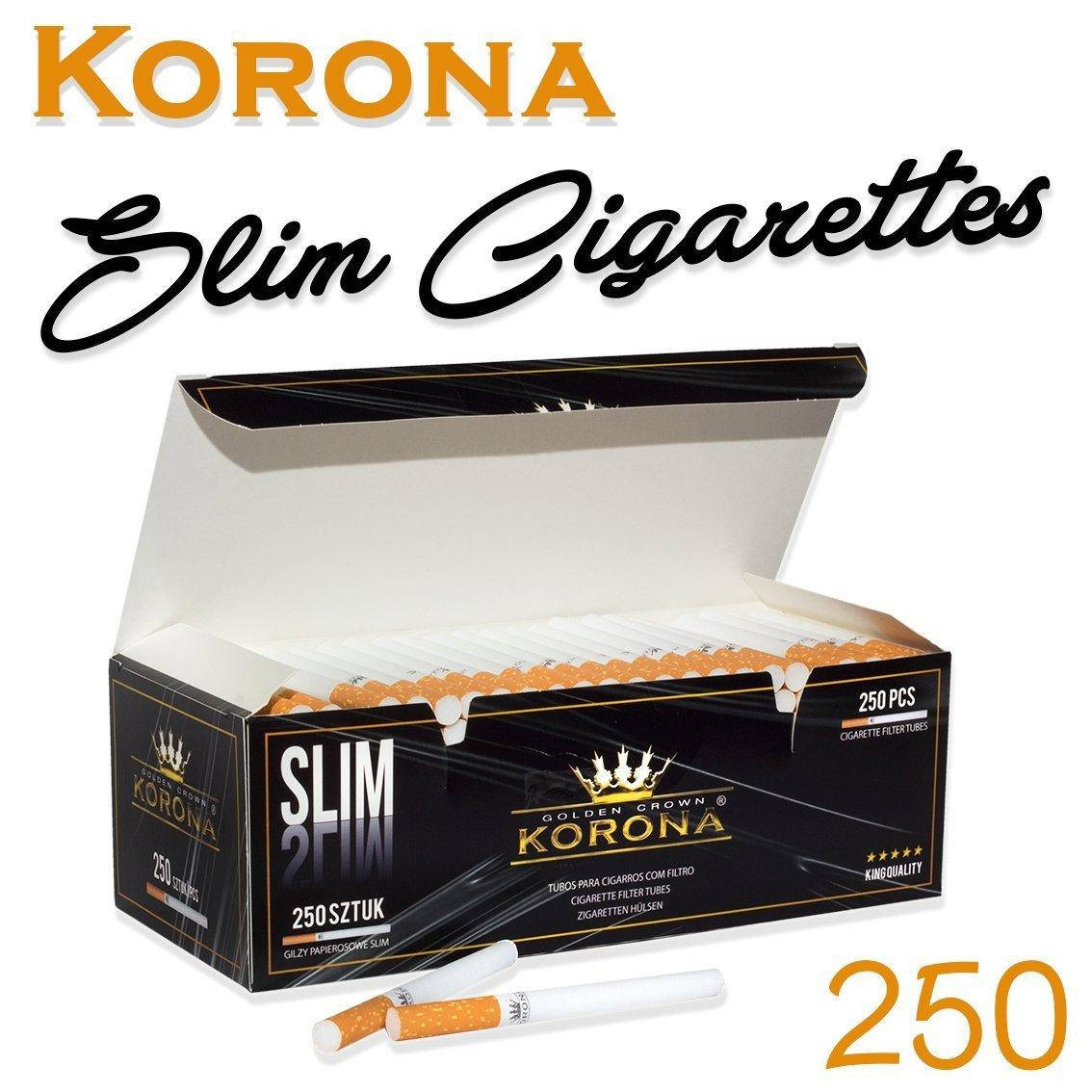 

Сигаретные гильзы Korona Slim в блоках по 250 шт