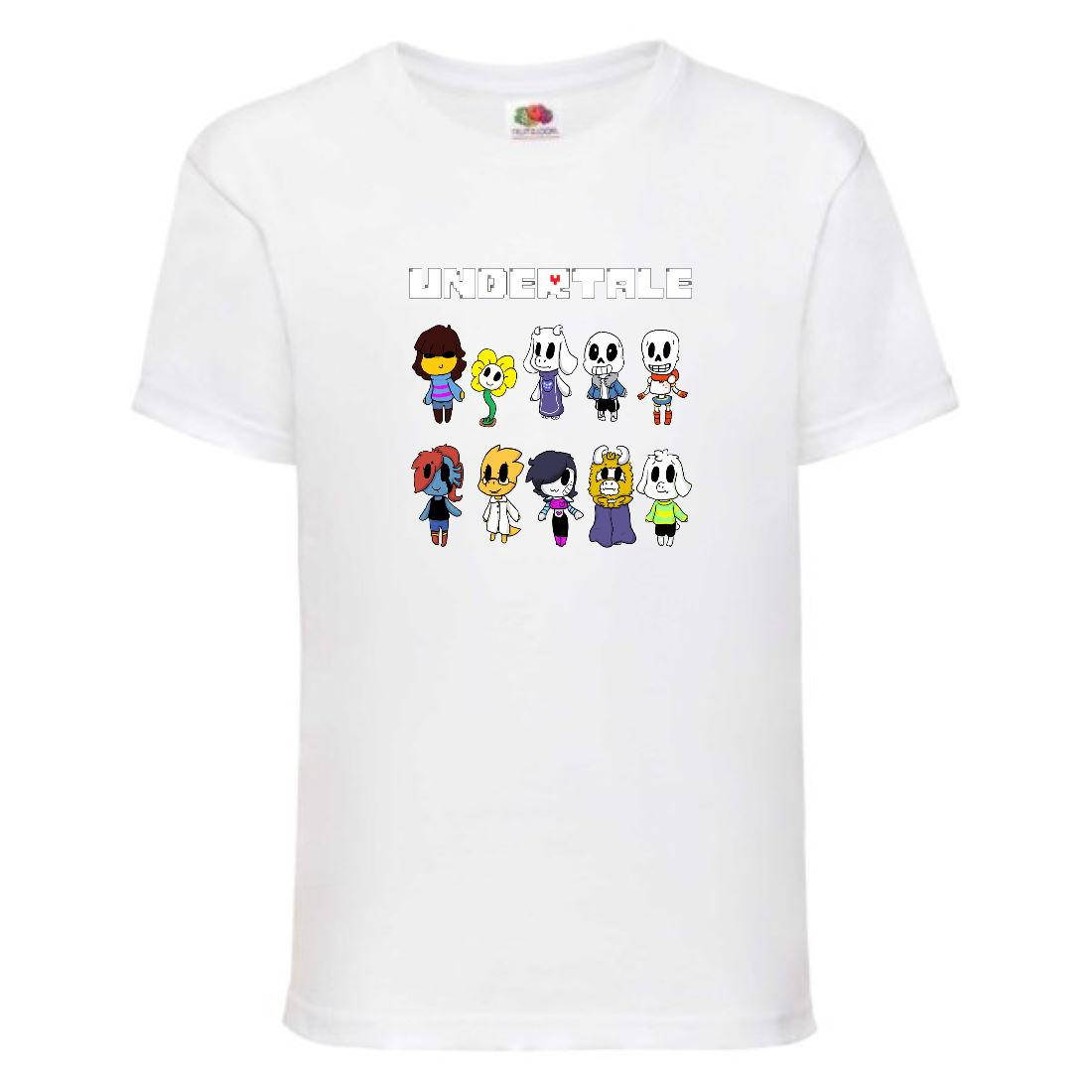 

Футболка детская Андертейл 007 (Undertale) белая, размеры 104-116-128-140-152-164