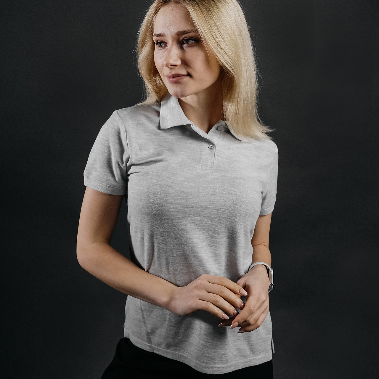 

Женская футболка поло 65/35 Fruit of the loom 0632120 Шелкография, Серо-лиловый, XXL