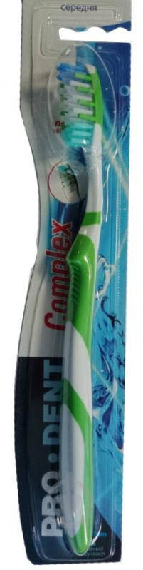 

Зубная щетка средней жесткости Prodent Complex, Продент