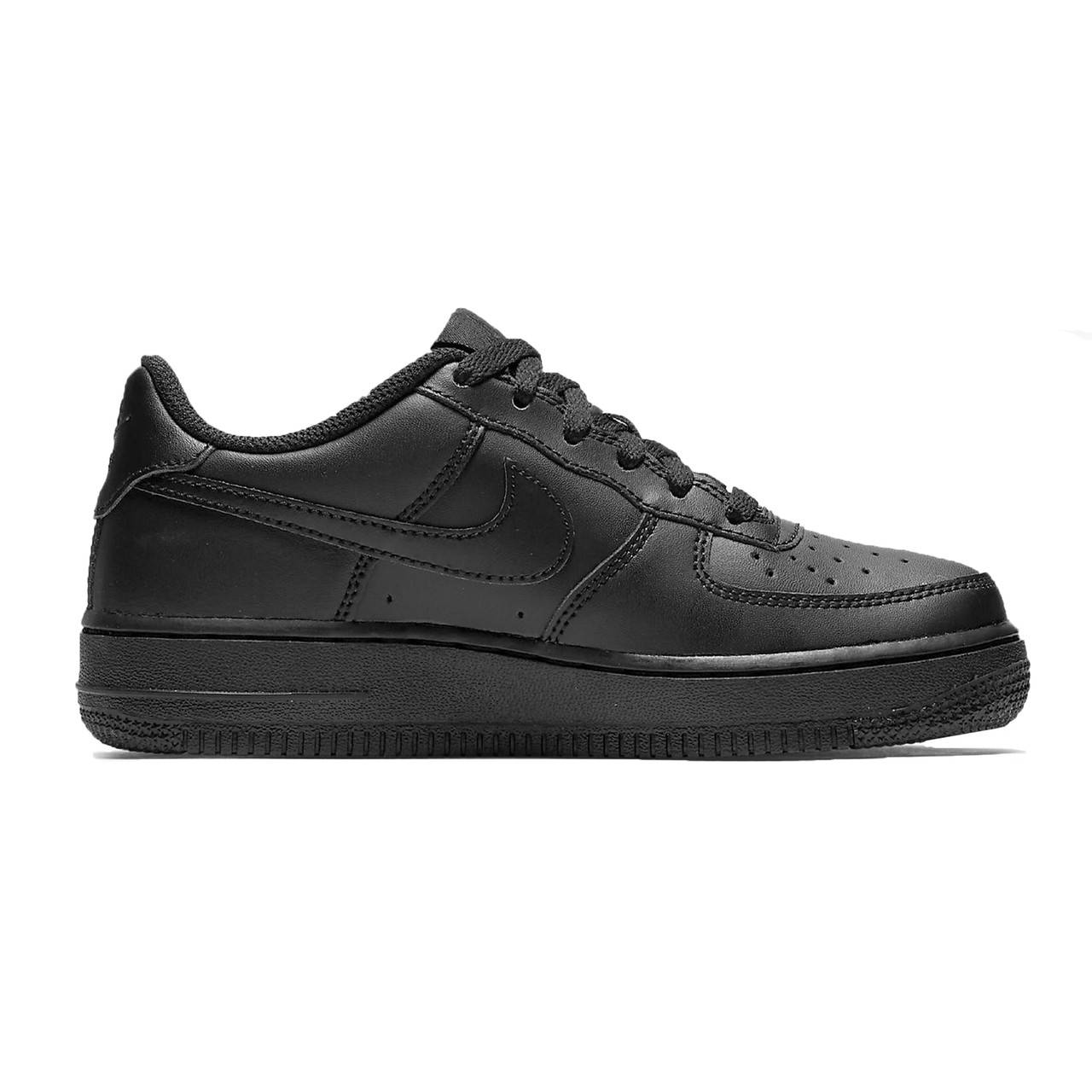 

Мужские кроссовки Nike Air Force 1 Low Black Найк Аир Форс (Форсы черные) 42, Черный