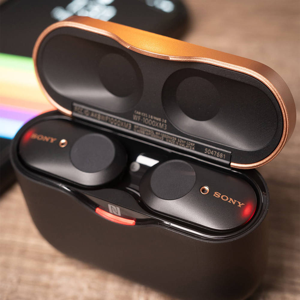 

Sony WF-1000XM3 беспроводные TWS наушники вкладыши (вакуумные) с шумоподавлением, Bluetooth гарнитура, Темно-серый