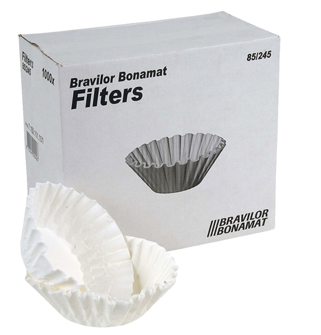 

Фильтры для кофемашин Bravilor Bonamat Mondo/Matic 85/245 1000шт