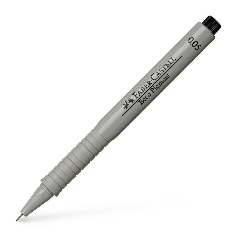 

Линер черный Ecco pigment 0,05 мм Faber-Castell