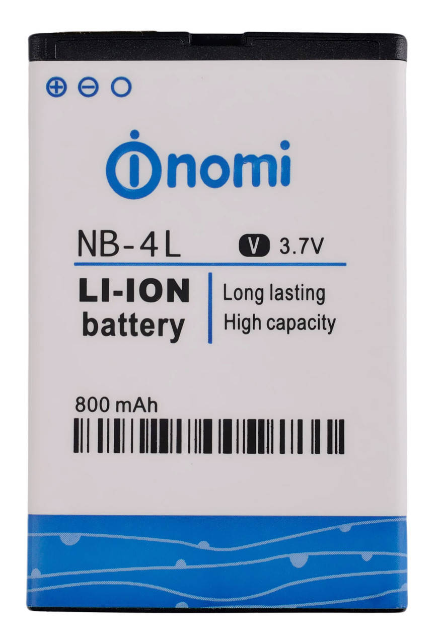

Аккумулятор Nomi NB-4L / i240(Nokia BP-4L), 800 mAh