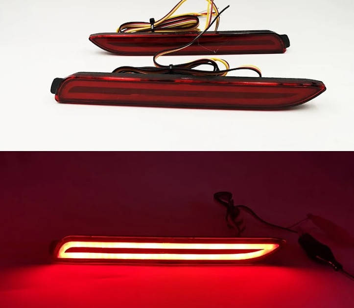 

Отражатели в задний бампер диодные (катафоты) Led для Toyota/Lexus