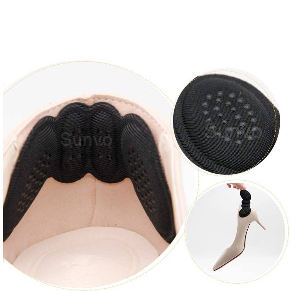 

Накладки на обувь от натирания пяток (Insoles2butterflyBlack) Черный