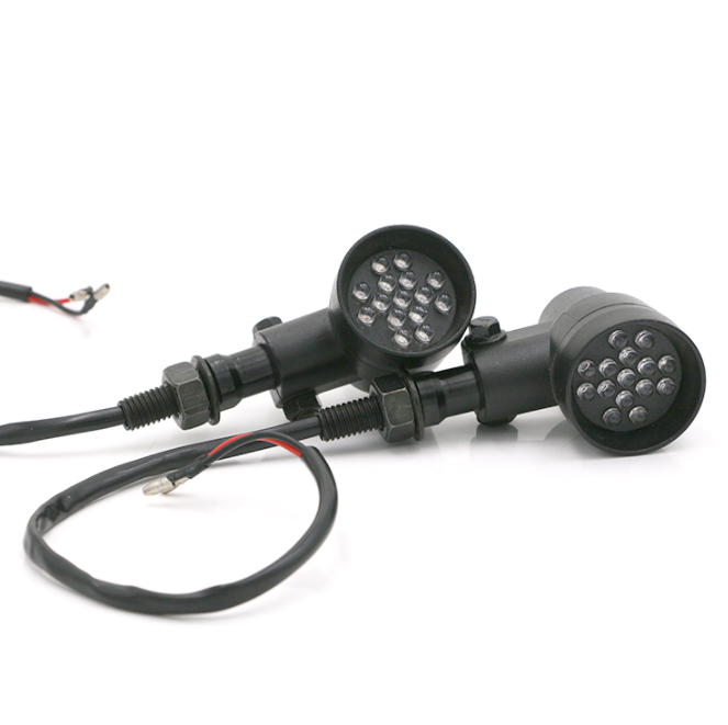 

Мото повороты, черный, метал, LED, HP-Z023, 12 В, 5 Вт, пуля